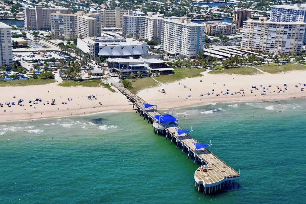 Luxury Private Beach Water-Side Ocean Baby Escape!! Apartment Pompano Beach Luaran gambar